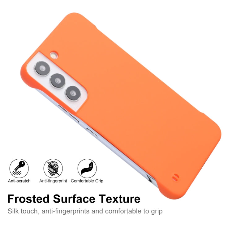 For Samsung Galaxy S22+ 5G ENKAY Matte Frameless Hard PC Case(Dark Blue)