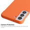For Samsung Galaxy S22+ 5G ENKAY Matte Frameless Hard PC Case(Dark Blue)