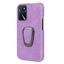 Ring Holder PU Phone Case For OPPO A16 / A16S / A54S(Purple)