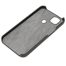 Ring Holder PU Phone Case For Xiaomi Redmi 9C / Redmi 9 India / Redmi 9C NFC / Poco C3(Red)