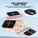 Y22 1.7inch IP67 Color Screen Smart Watch(Black)