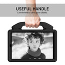 For Samsung Galaxy Tab A8 10.5 2021 X200 / X205 Thumb Bracket EVA Shockproof Tablet Case(Black)