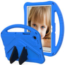 For Samsung Galaxy Tab A8 10.5 2021 X200 / X205 EVA Shockproof Tablet Case with Holder(Blue)