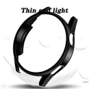 Tempered Glass Film Oil Spray Matte PC Case For Huawei GT3 46mm(Black)