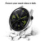 Tempered Glass Film Oil Spray Matte PC Case For Huawei GT3 46mm(Black)