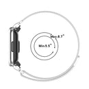 For Xiaomi Redmi Watch 2 Stainless Steel Watch Band with Watch Frame(Rose Gold)