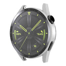 For Huawei Watch GT 3 46mm ENKAY Matte PC Frame + Tempered Glass Protector Case With Scale(Silver)