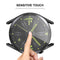 For Huawei Watch GT 3 46mm ENKAY Matte PC Frame + Tempered Glass Protector Case With Scale(Silver)