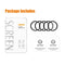 5 PCS For Garmin Venu 2 Plus ENKAY Hat-Prince 3D Full Coverage Soft PC Edge + PMMA HD Protector Film