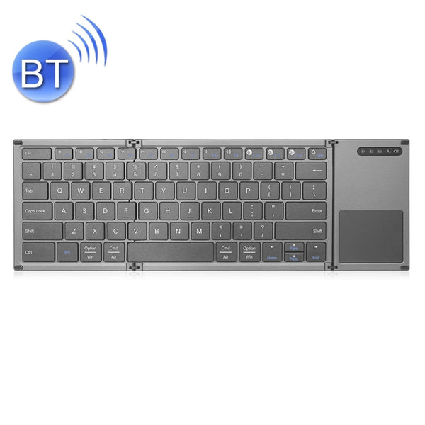 B066S Multi-function Ultra-thin Mini Wireless Three Fold Bluetooth Keyboard