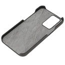 Ring Holder PU Phone Case For OPPO Reno7 Pro 5G(Cyan)
