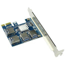 PCI-e 4 Ports USB 3.0 Expansion Card