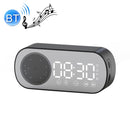 Z7 Digital Bluetooth 5.0 Speaker Multi-function Mirror Alarm Clock FM Radio(Black)