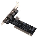 480Mbps High Speed USB 2.0 PCI HUB Controller Card Adapter