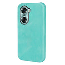 For Honor 60 Ring Holder PU Phone Case(Mint Green)