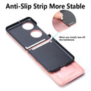 For Huawei P50 Pocket Wallet Card Folding Phone Case(Pink)