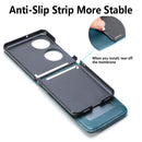 For Huawei P50 Pocket Wallet Card Folding Phone Case(Blue)
