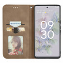For Google Pixel 6a Retro Skin Feel Magnetic Horizontal Flip Leather Phone Case(Brown)