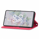 For Google Pixel 6a Retro Skin Feel Magnetic Horizontal Flip Leather Phone Case(Red)