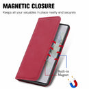 For Google Pixel 6a Retro Skin Feel Magnetic Horizontal Flip Leather Phone Case(Red)
