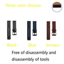 For Samsung Gear S2 Classic Leather Watch Band(Black)