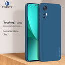For Xiaomi 12 Pro PINWUYO Liquid Silicone TPU Phone Case(Blue)