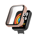For Xiaomi Redmi Watch 2 Lite PC Toughened Film All-in-One Full-Enclosed Case(Black)