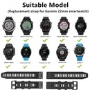 For Garmin Forerunner 935 Silicone Watch Band(Black)