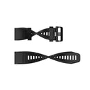 For Garmin Fenix 6X 26mm Silicone Watch Band(Light blue)