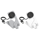 For Garmin Approach S60 Rotatable Magnetic Metal Charging Base(Gray)
