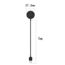 For Garmin Fenix 7X Integrated Charger with Data Transmission Function(Black)