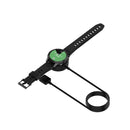 For Garmin Venu 2 Integrated Charger with Data Transmission Function(Black)