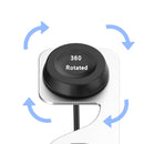 For Huawei Watch GT 3 Rotatable Magnetic Metal Charging Base(Black)