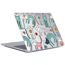 ENKAY Animal Series Pattern Laotop Protective Crystal Case For MacBook Pro 16.2 inch A2485 2021(Thin Cat)