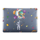 ENKAY Star Series Pattern Laotop Protective Crystal Case For MacBook Pro 14.2 inch A2442 (2021)(Balloon Astronaut)