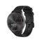 For Huawei Watch GT 2 46mm 22mm Checkered Silicone Watch Band(Black)