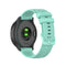 For Huawei Watch GT 2 46mm 22mm Checkered Silicone Watch Band(Water Duck)