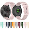 For Huawei Watch GT 2 46mm 22mm Checkered Silicone Watch Band(Water Duck)
