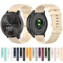 For Honor Watch GS 3 22mm Checkered Silicone Watch Band(Black)
