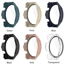 For Xiaomi Watch S1 PC + Toughened Film Fully Enclosed Protective Case(Pink)