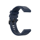 For Garmin Fenix 7 / EPIX 22mm Solid Color Silicone Quick Release Watch Band(Midnight Blue)