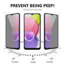 1 PCS For Samsung Galaxy A03s ENKAY 28 Degree Anti-peeping Tempered Glass Full Screen Film