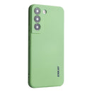 For Samsung Galaxy S22 5G ENKAY Liquid Silicone Soft Shockproof Phone Case(Light Green)