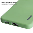 For Samsung Galaxy S22 5G ENKAY Liquid Silicone Soft Shockproof Phone Case(Light Green)