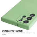 For Samsung Galaxy S22 Ultra 5G ENKAY Liquid Silicone Soft Shockproof Phone Case(Dark Green)