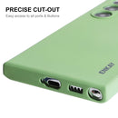 For Samsung Galaxy S22 Ultra 5G ENKAY Liquid Silicone Soft Shockproof Phone Case(Dark Green)