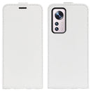 For Xiaomi 12 Pro R64 Texture Vertical Flip Leather Phone Case(White)