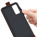For Xiaomi 12 Pro R64 Texture Vertical Flip Leather Phone Case(Brown)