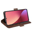For Xiaomi 12 Pro Dual-side Magnetic Buckle Flip Leather Phone Case(Brown)