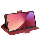 For Xiaomi 12 Pro Dual-side Magnetic Buckle Flip Leather Phone Case(Red)